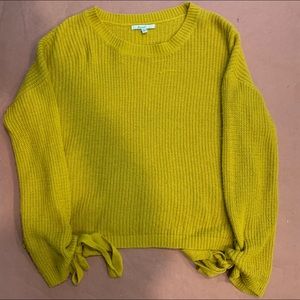 Mustard yellow sweater
